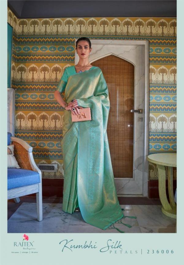 Rajtex Kumbhi Silk Petals Designer Sarees Collection 